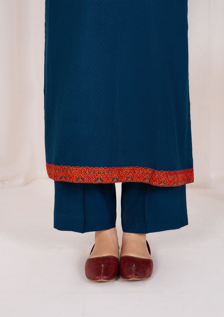 3pc Embroidered Alpine with Embroidered Border Shawl AML-W25-0028