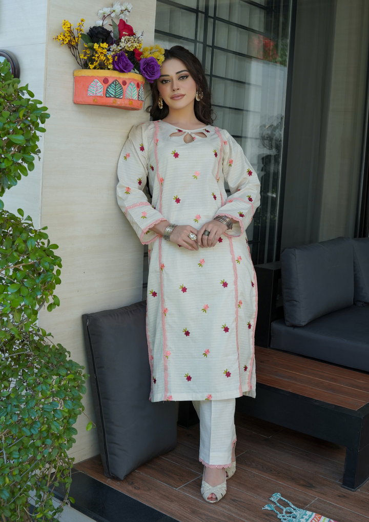 2Pc Embroidered Lawn EMB-R24-0006