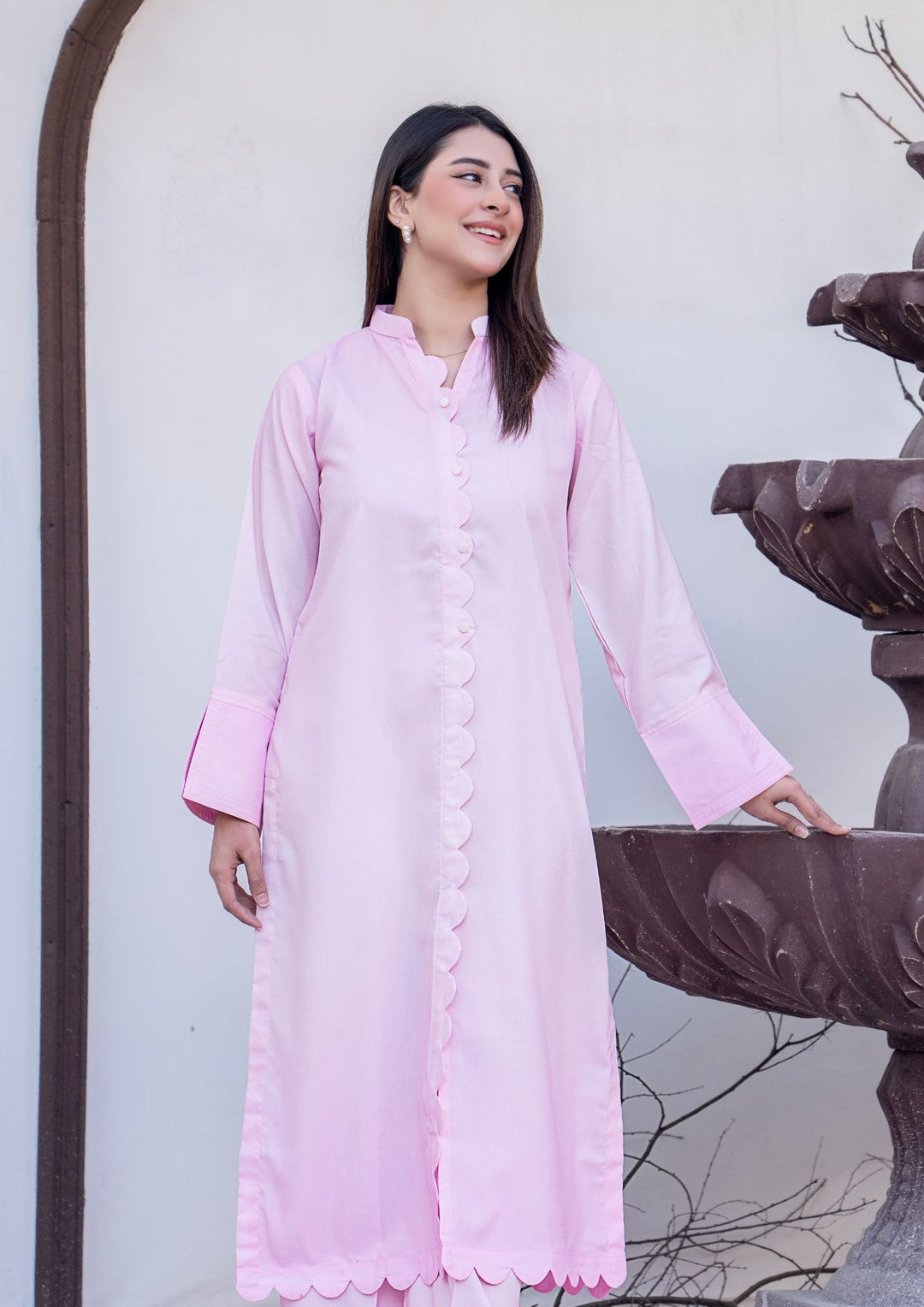 2Pc Digital Print Arabic Silk Lawn JUPITER-S26-0008