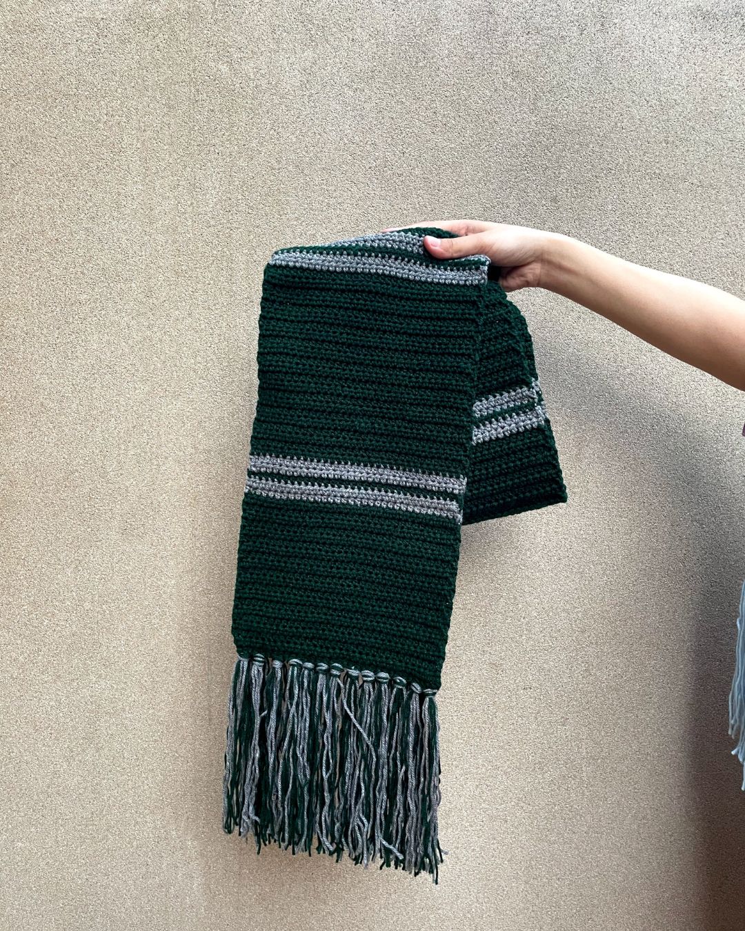 Striped scarf HCTB-S26-0008