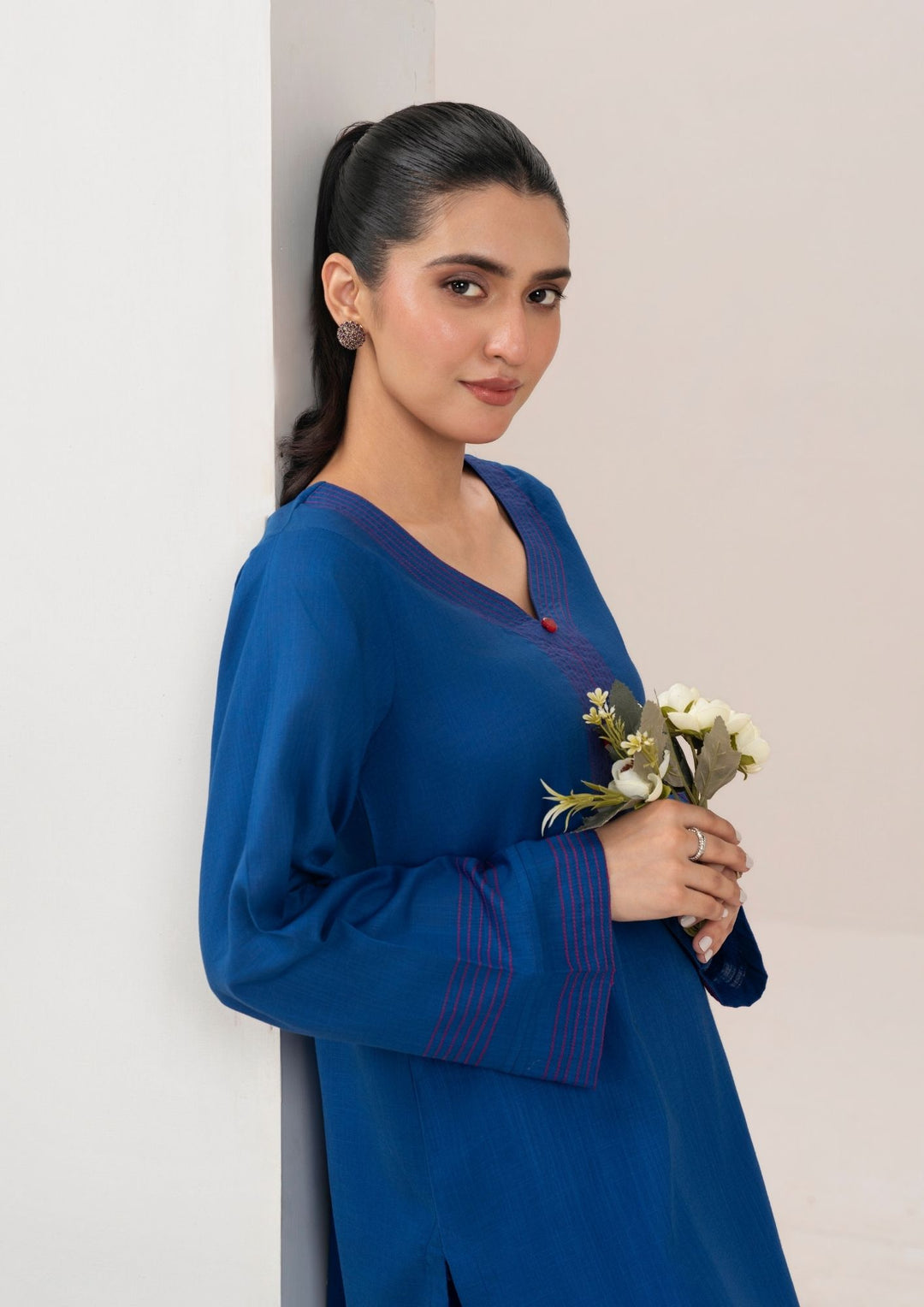 2pc Cotton Cord Set Rozana-S25-0002
