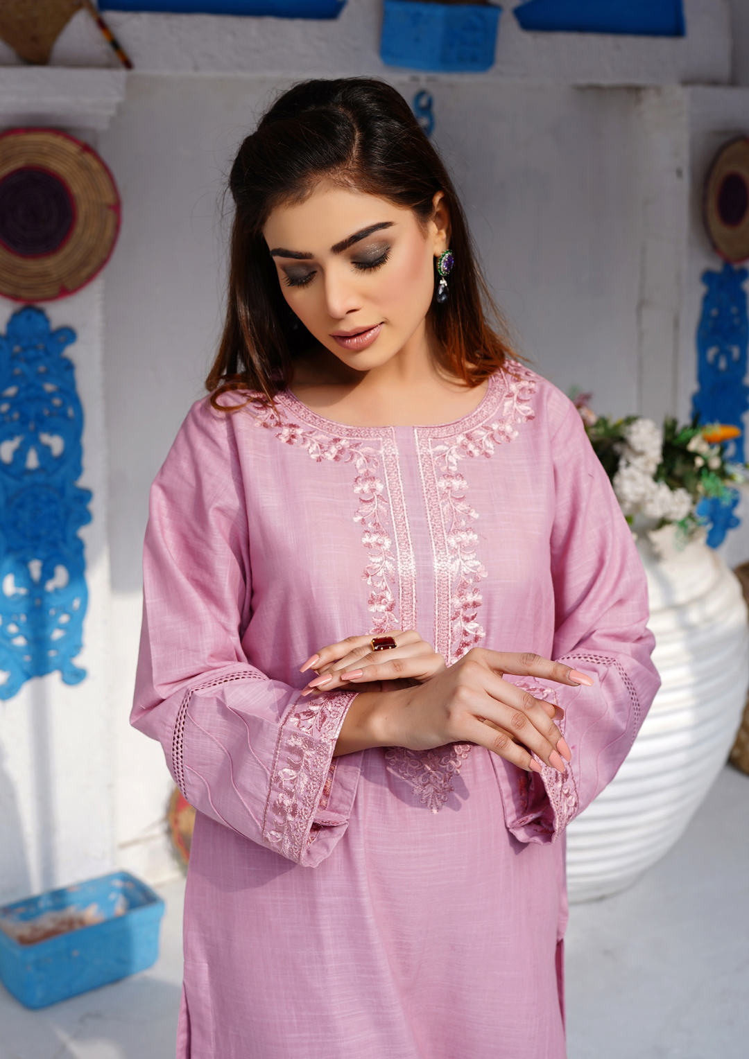 2Pc Embroidered Lawn EMB-S24-0010