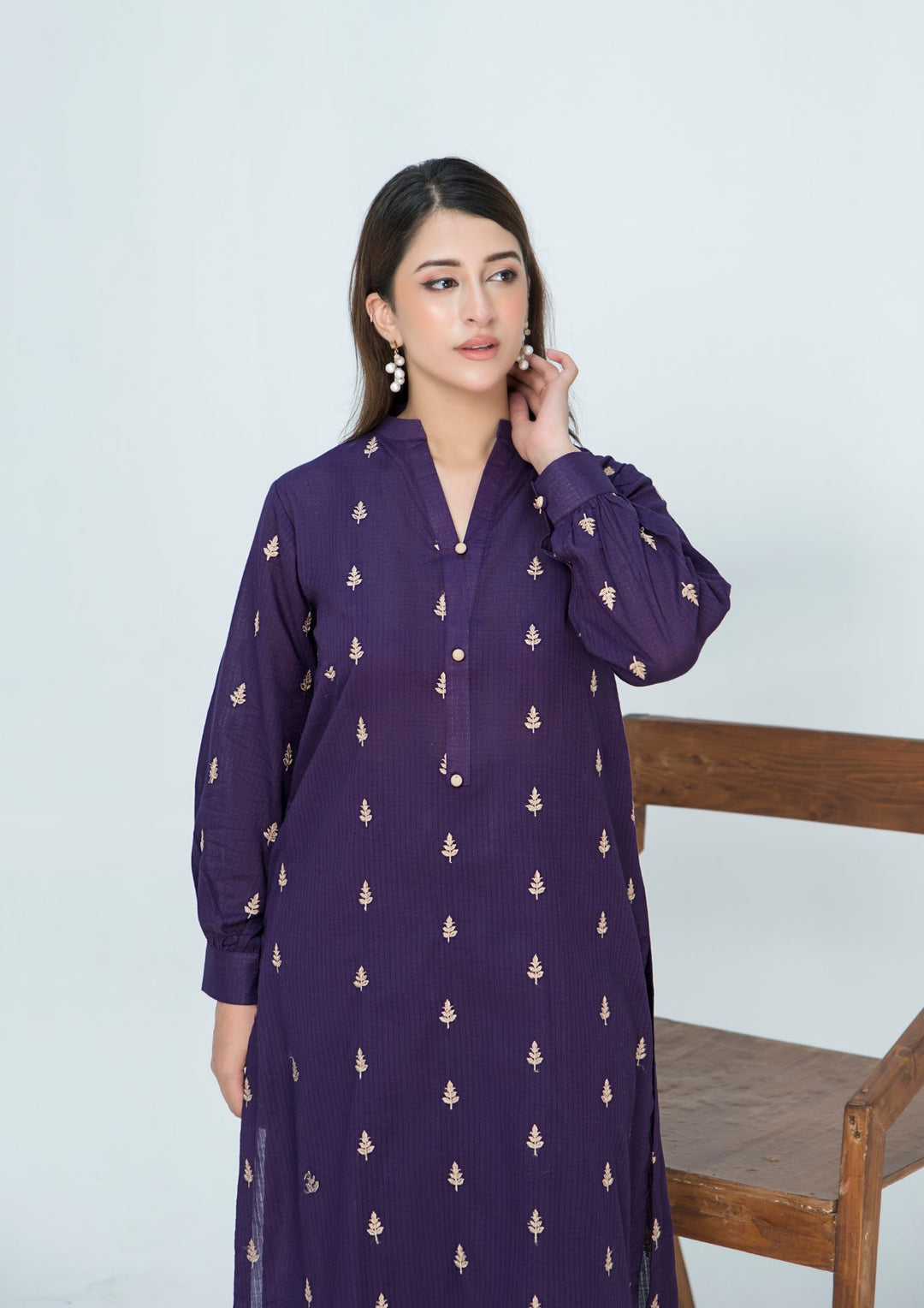 2 Pc Embroidered Lawn Cotton ELD-W25-0012