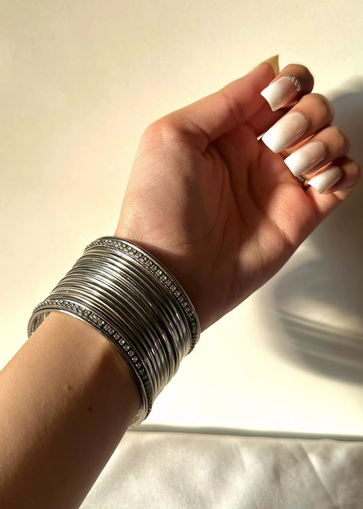 Chaandni Silver Bangles PMB-0162