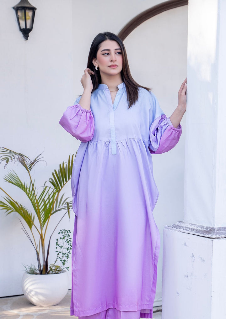 2Pc Digital Print Arabic Silk Lawn JUPITER-S26-0009