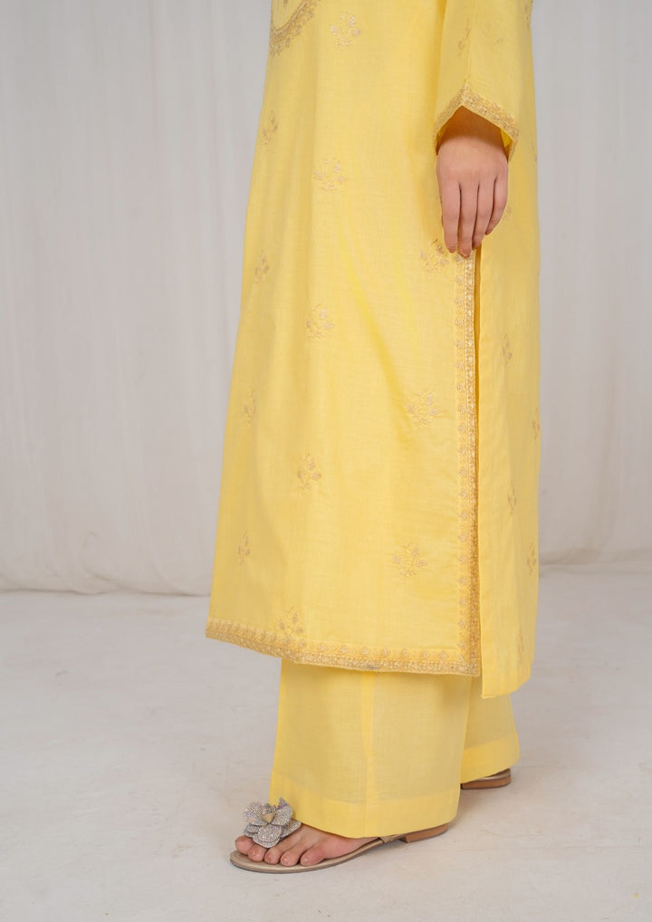 2Pc Lemon Embroidered Lawn RIW-R26-0014