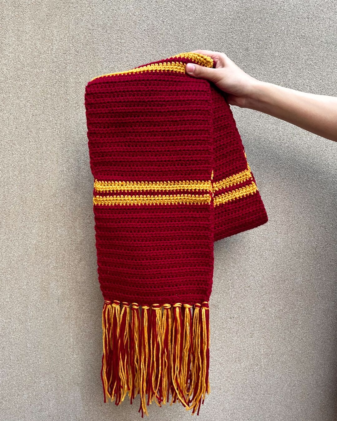 Striped scarf HCTB-S26-0009
