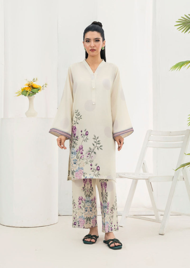 2Pc Printed Arabic Silk AML-W25-0041