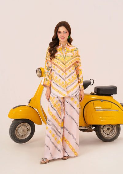2Pc Printed Arabic Silk AMJ-S26-0002