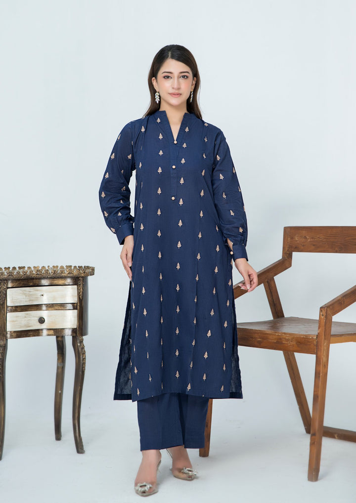 2 Pc Embroidered Lawn Cotton ELD-W25-0011