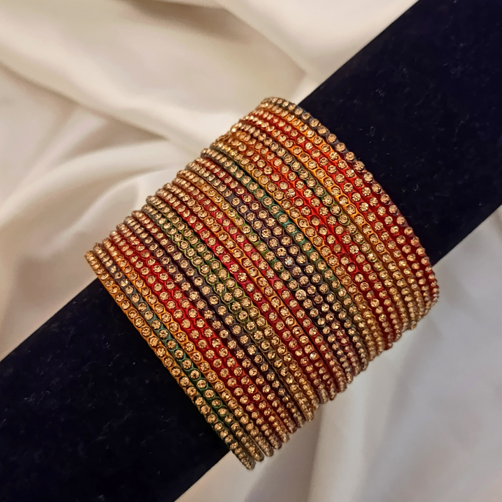 Crystal Satrangi Bangles PMB-0114