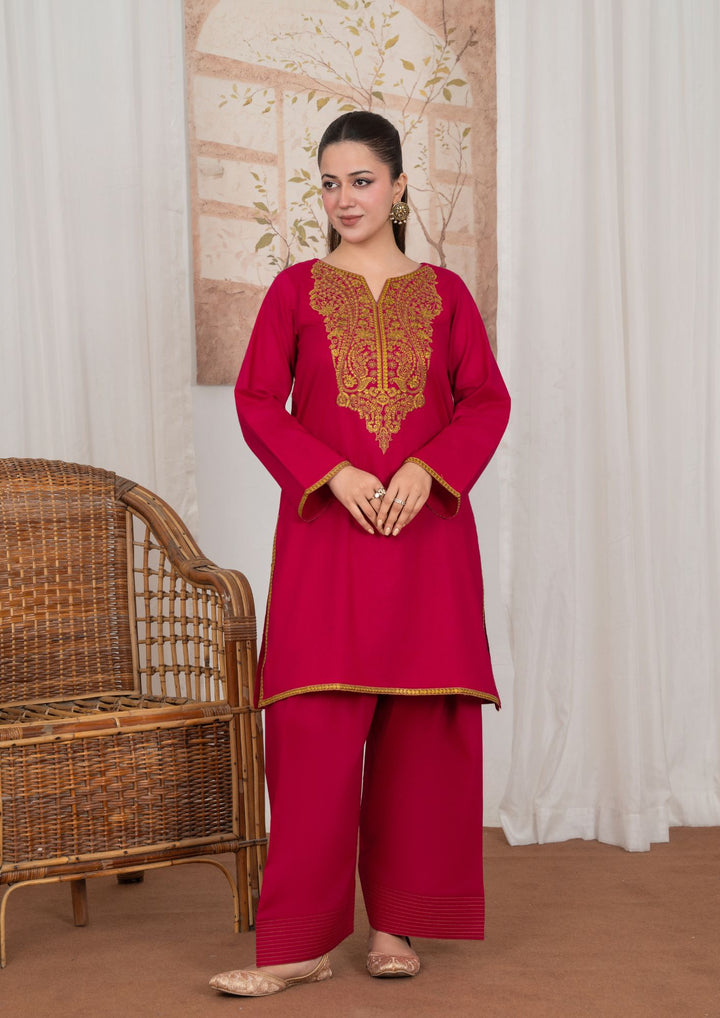 2pc Embroidered Lawn with Farshi Shalwar JASHAN-J26-0044