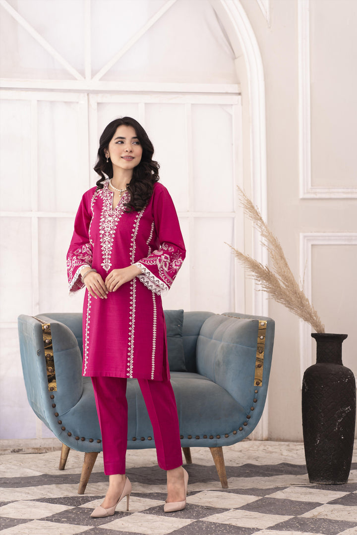 2 Pc Embroidered Lawn SRTW-0135